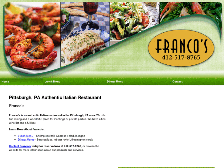 www.francosfinedining.com