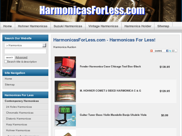 www.harmonicasforless.com