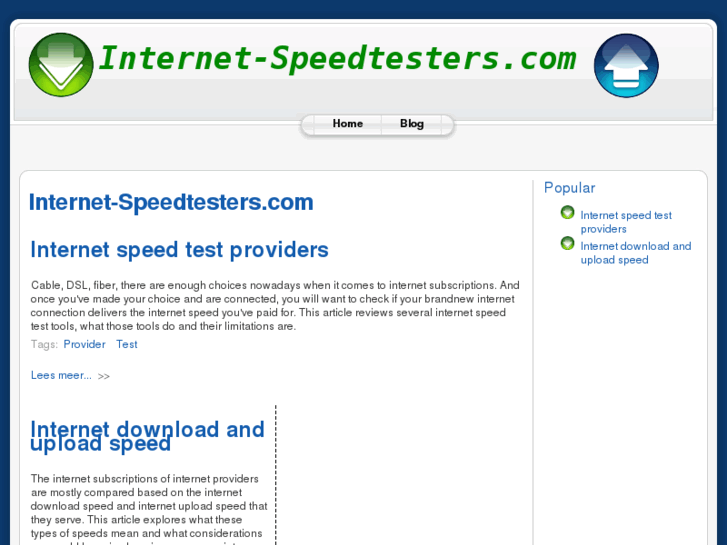 www.internet-speedtesters.com