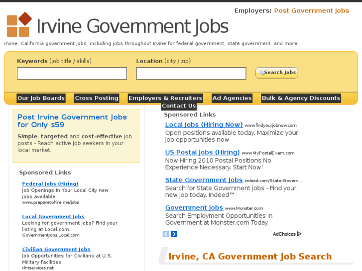 www.irvinegovernmentjobs.com