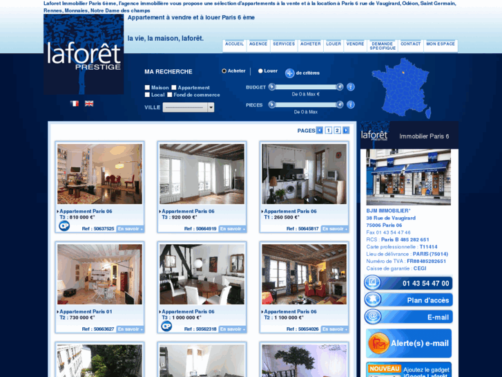 www.laforet-paris6.com