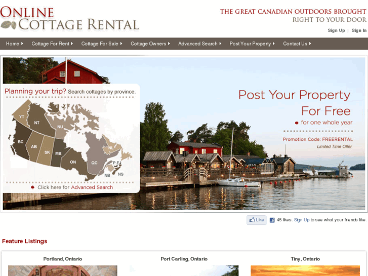 www.onlinecottagerental.com