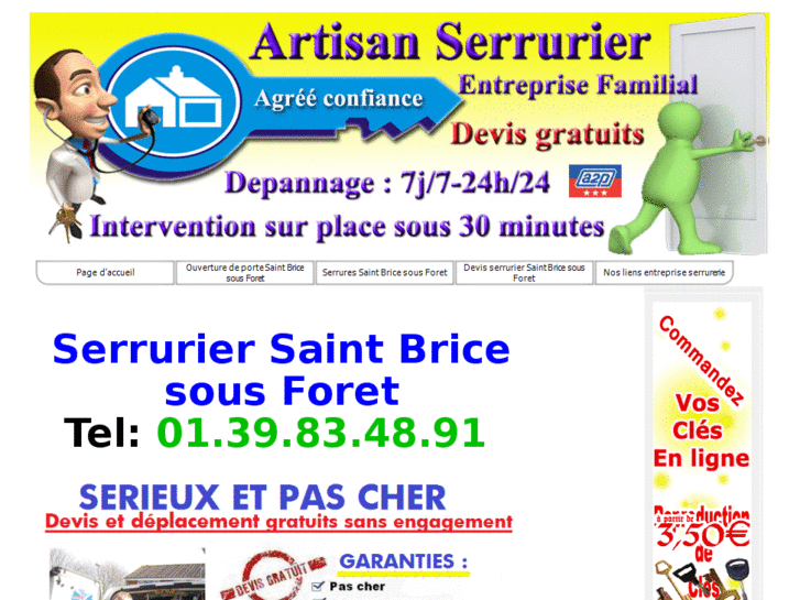 www.serrureriesaintbricesousforet.com