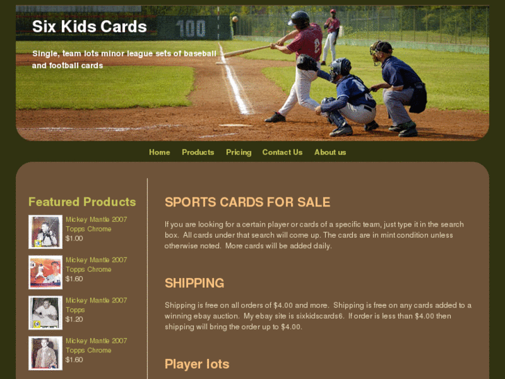 www.sixkidscards.com