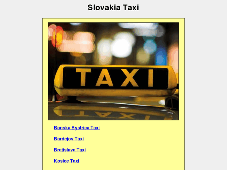 www.slovakiataxi.com