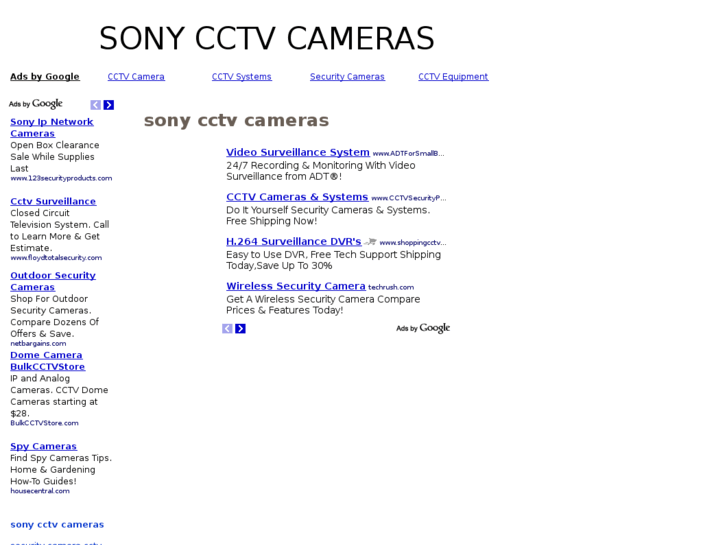 www.sonycctvcameras.com