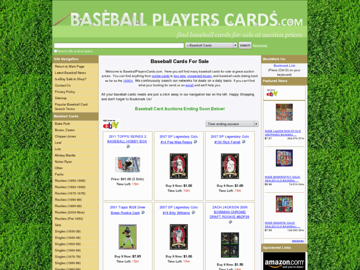 www.baseballplayerscards.com