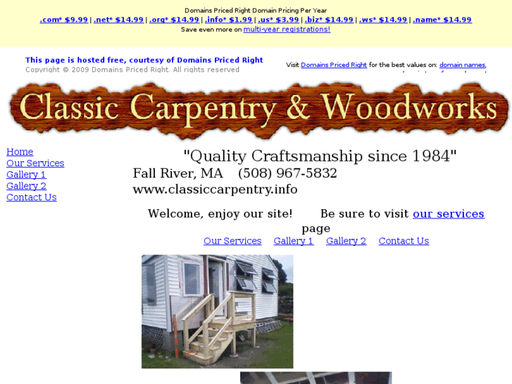 www.classiccarpentry.info