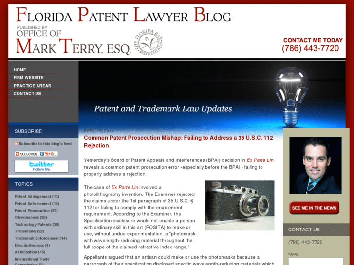 www.floridapatentlawyerblog.com