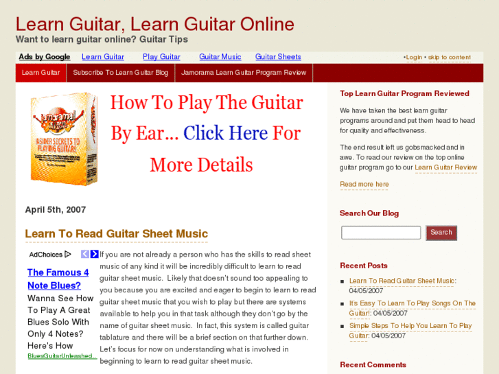 www.helplearntheguitar.com