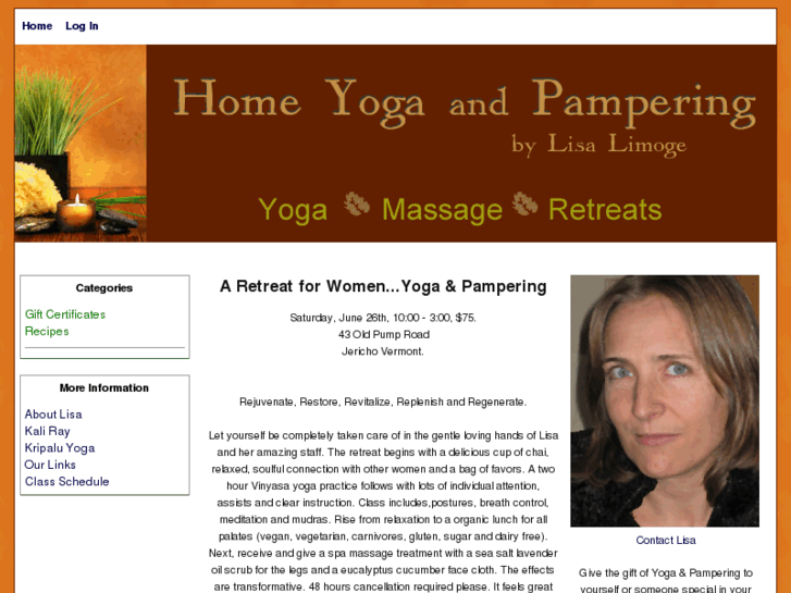 www.homeyogapampering.com