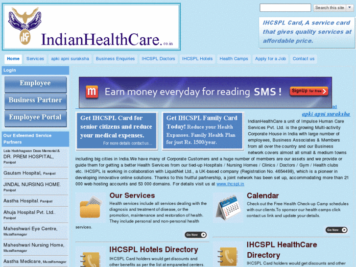 www.indianhealthcare.co.in