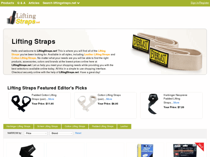 www.liftingstraps.net