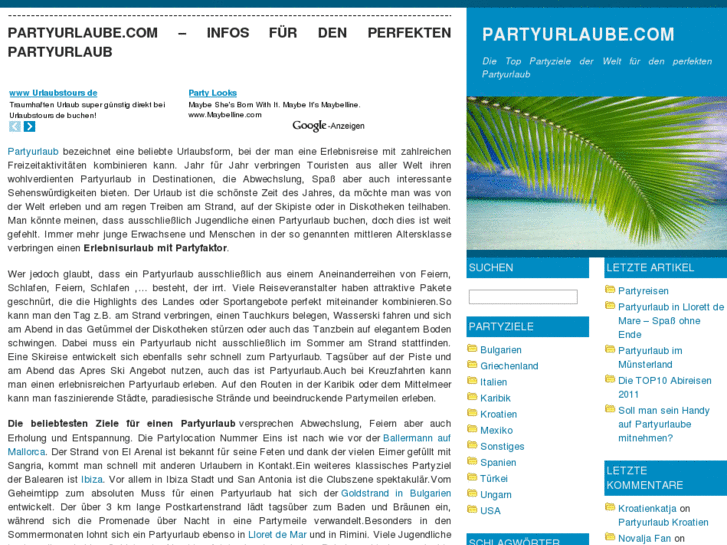 www.partyurlaube.com