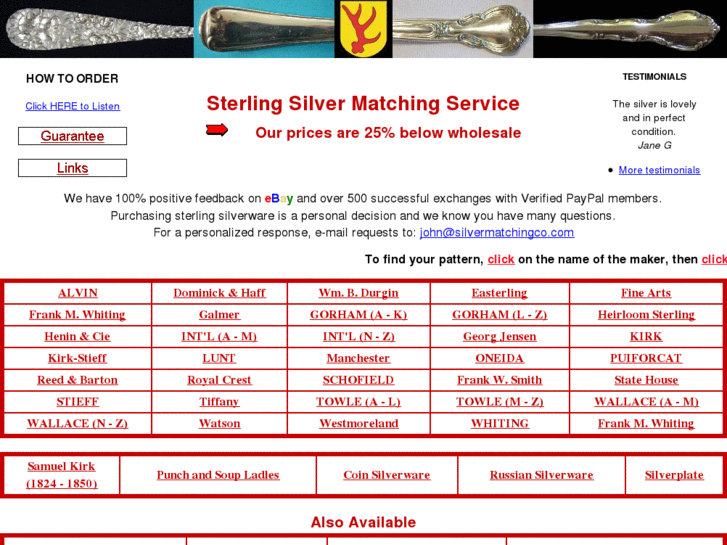 www.silvermatchingco.com