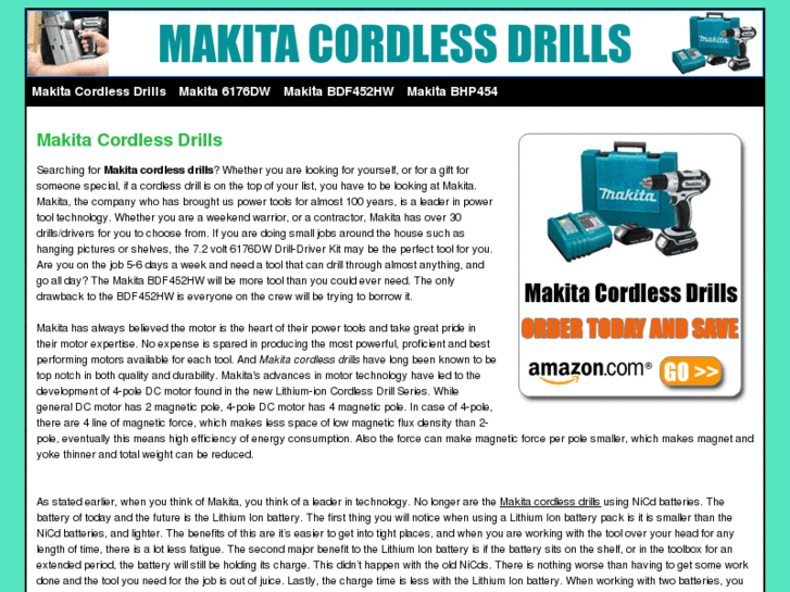 www.themakitacordlessdrills.com