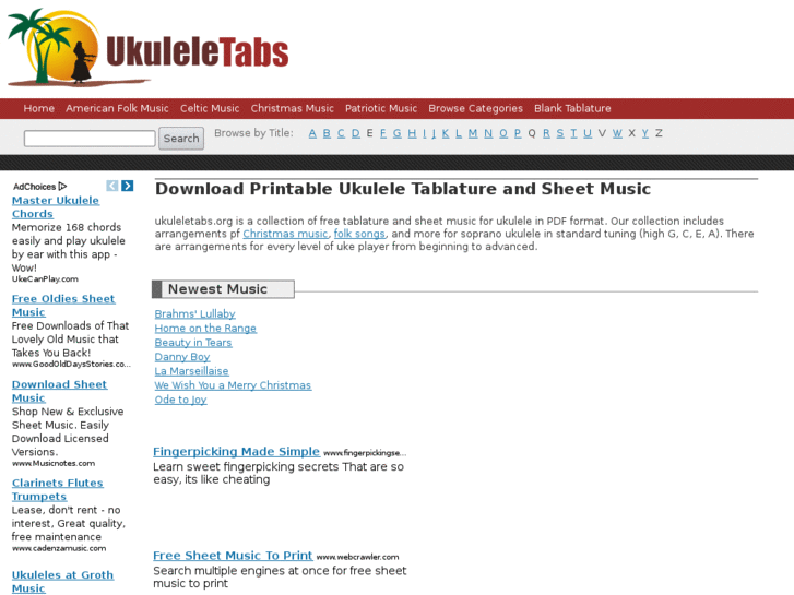 www.ukuleletabs.org