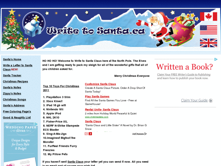 www.writetosanta.ca