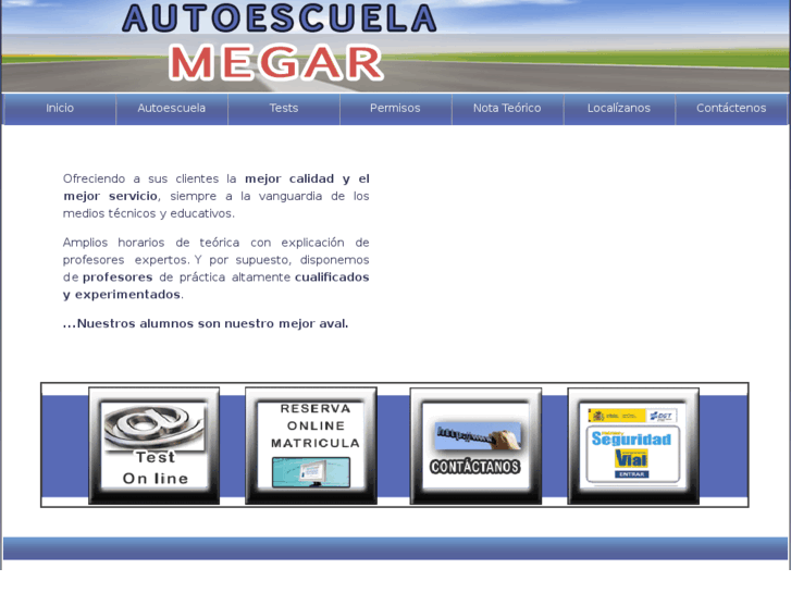 www.autoescuelamegar.com