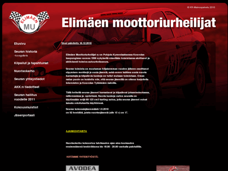 www.elimaenmoottoriurheilijat.info