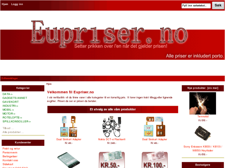 www.eupriser.no