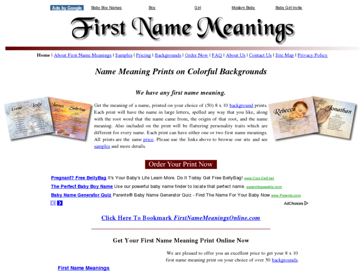 www.firstnamemeaningsonline.com