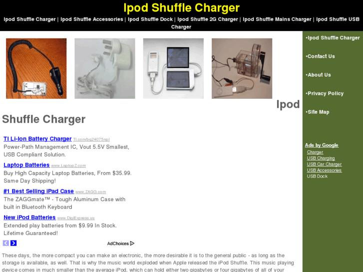 www.ipodshufflecharger.org