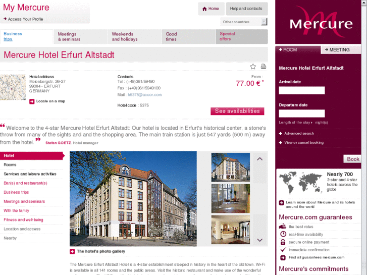 www.mercure-erfurt.com