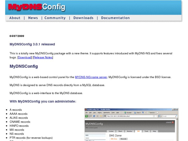 www.mydnsconfig.org