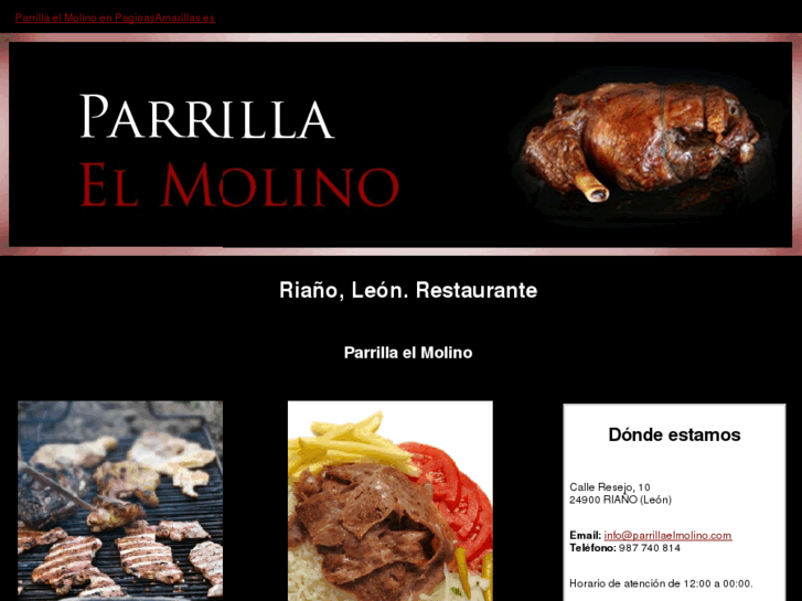 www.parrillaelmolino.com