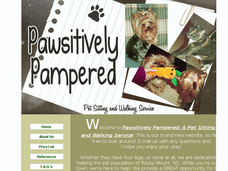 www.pawsitively-pampered.com