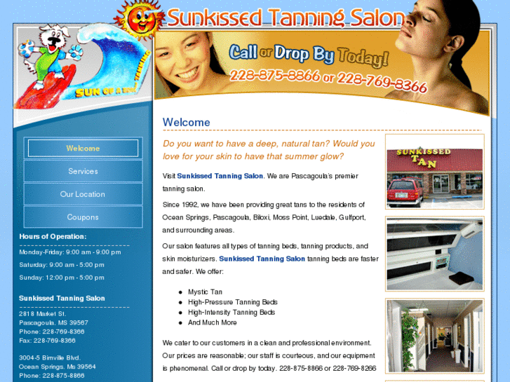 www.sunkissedtanning.info