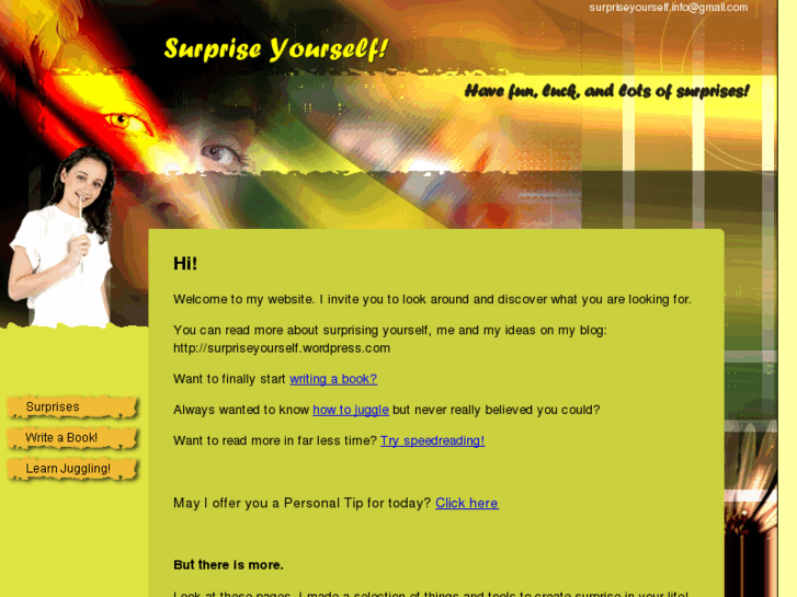 www.surpriseyourself.info