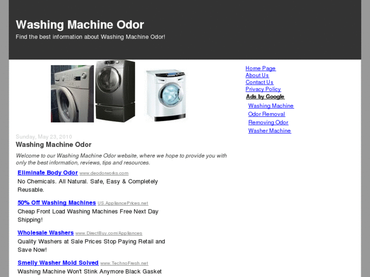 www.washingmachineodor.tk