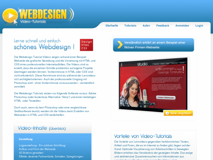 www.webdesign-css-tutorial.de