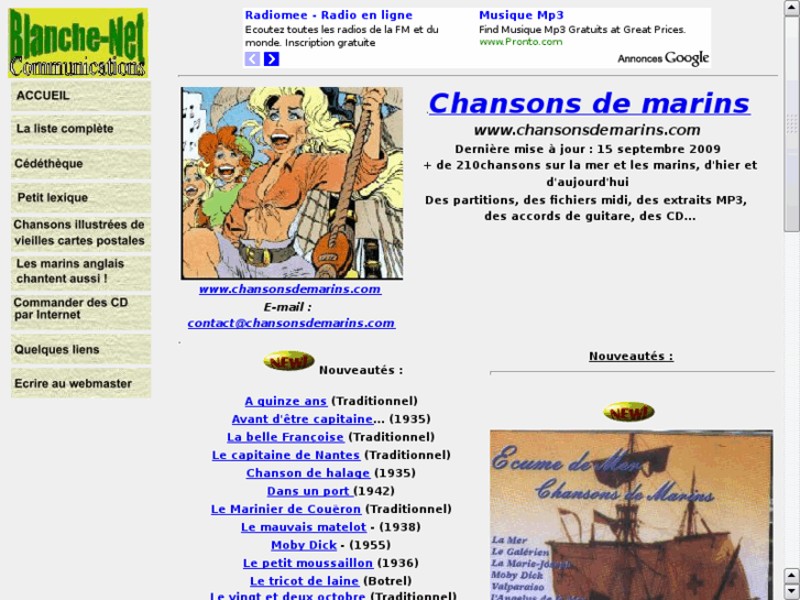 www.chansonsdemarins.com