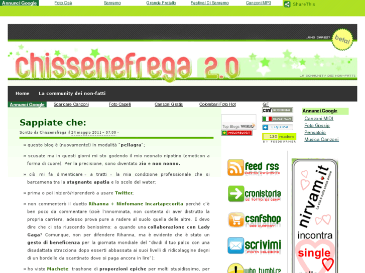 www.chissenefrega.com