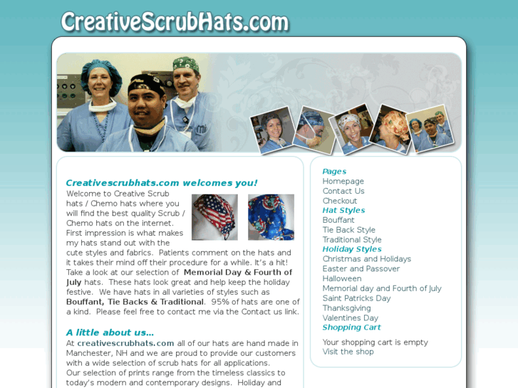 www.creativescrubhats.com