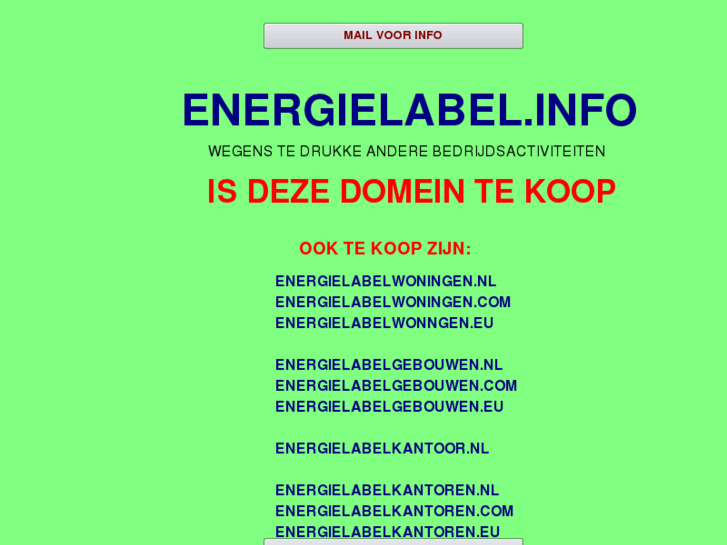 www.energielabel.info