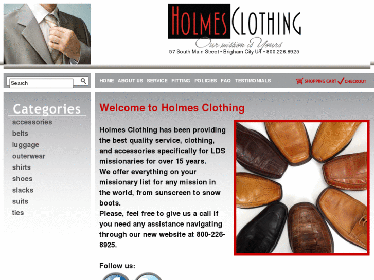 www.holmesclothing.com