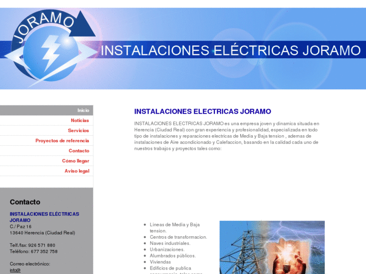 www.instalacioneselectricasjoramo.com