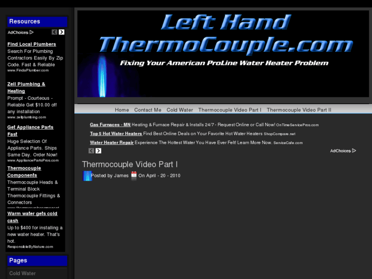 www.lefthandthermocouple.com