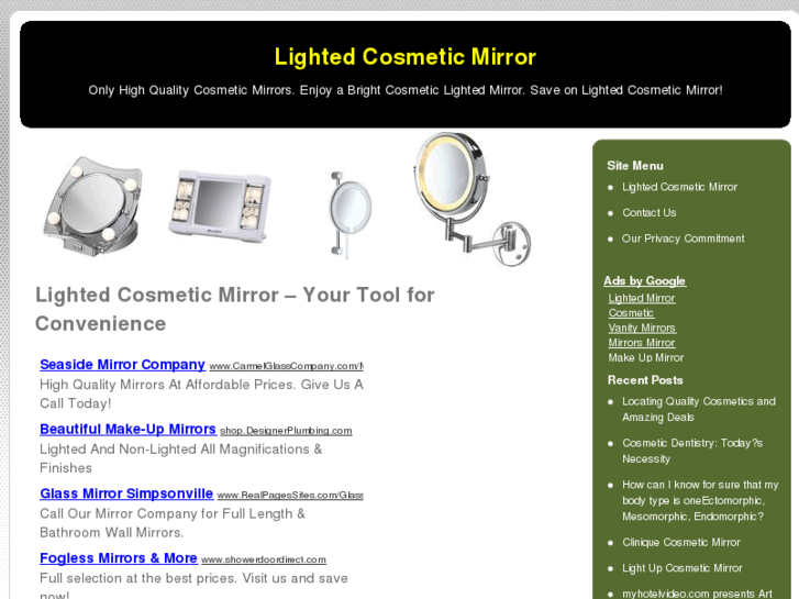 www.lightedcosmeticmirror.org