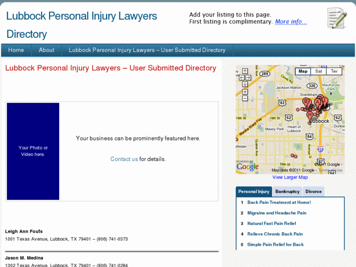 www.lubbockpersonalinjurylawyers.com