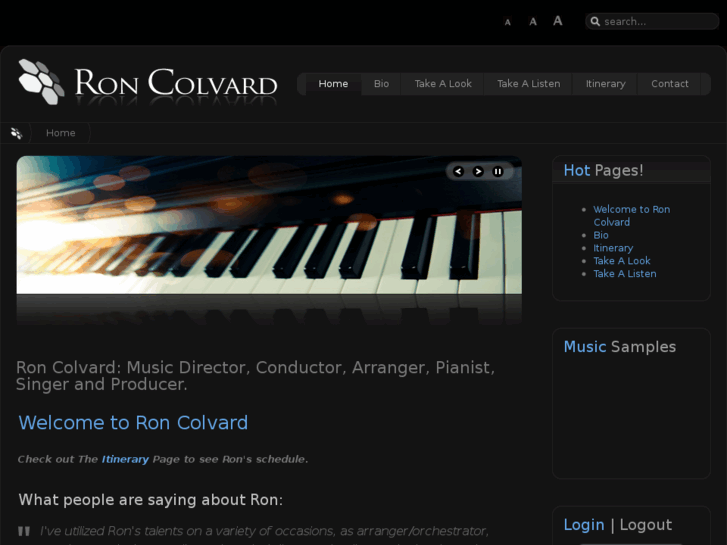 www.roncolvard.com