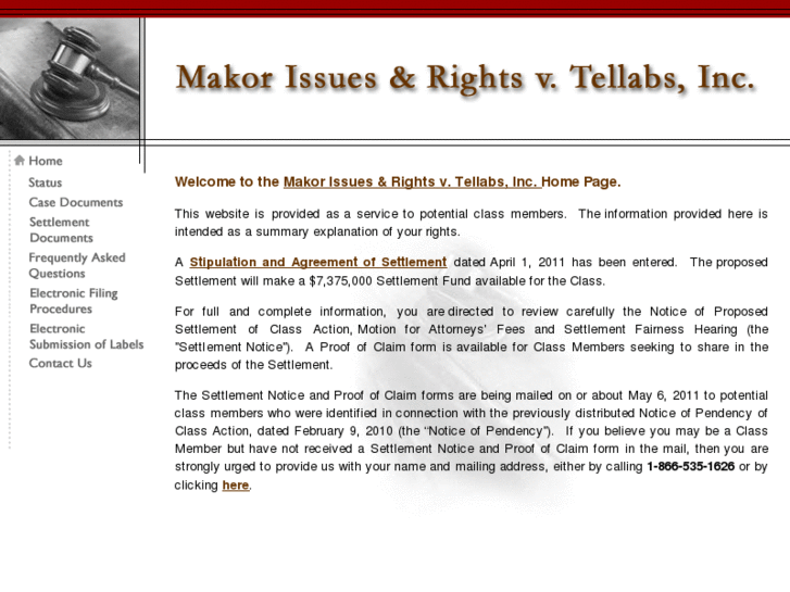 www.tellabssecuritieslitigation.com