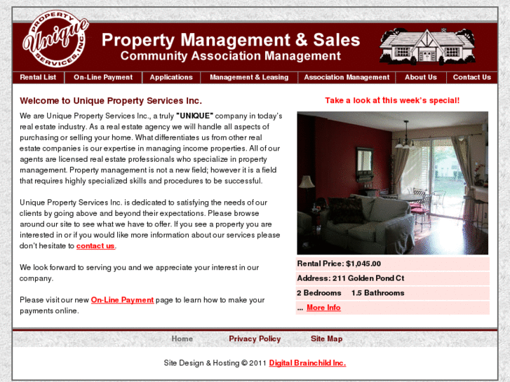 www.uniquepropertyservices.com