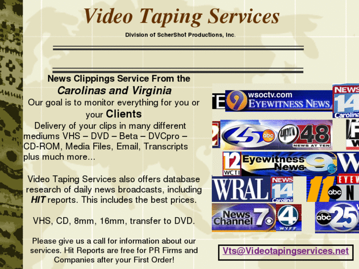 www.videotapingservices.net