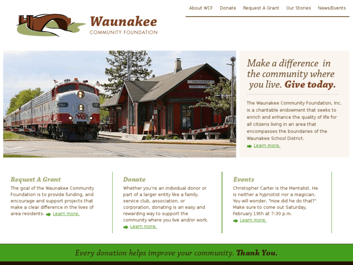 www.waunakeefoundation.com