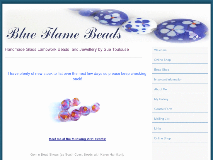 www.blueflamebeads.com